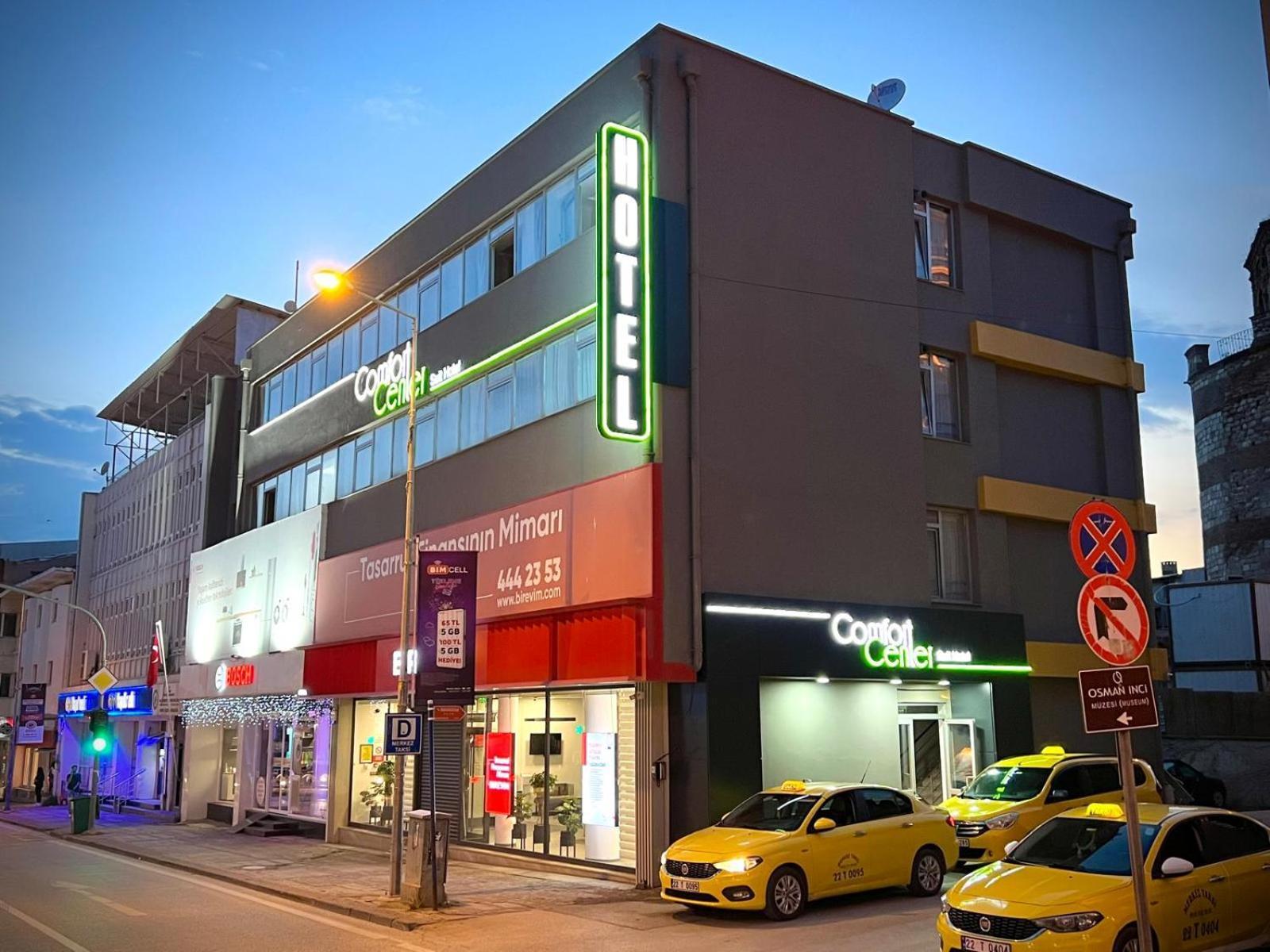 Comfort Center Suit Hotel Edirne Esterno foto